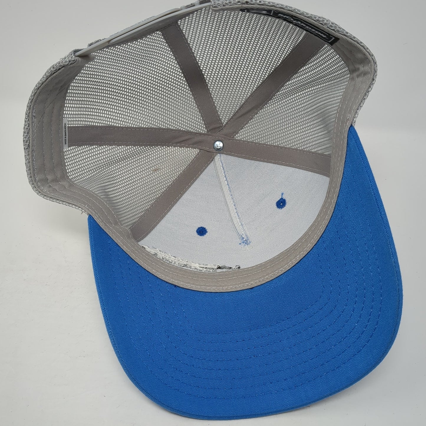 Titanium Excavation LLC Snapback Trucker Hat Blue One Size Mesh Back