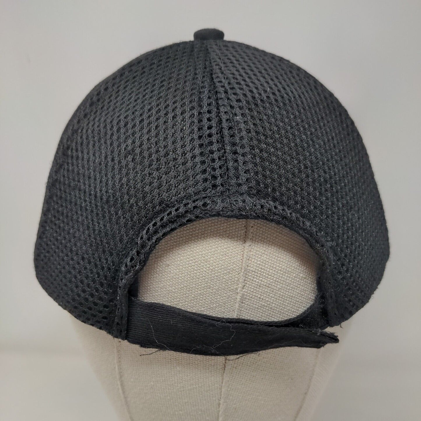 KFC Kentucky Fried Chicken Strapback Trucker Hat Black OS Mesh Back Crew Cap