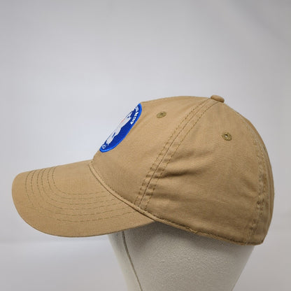 United States Army South Strapback Hat Tan OSFA Embroidered Hit Wear