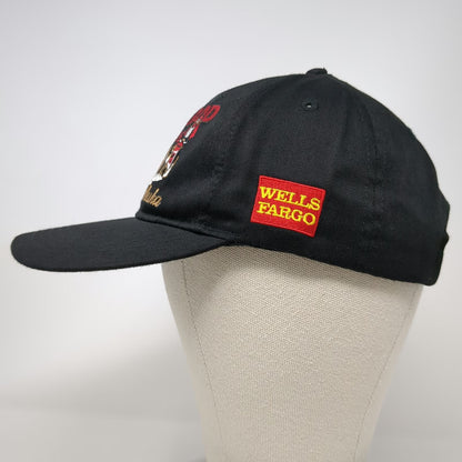 Iditarod Trail Committee Baseball Cap Black OSFM 2016 Sled Dog Race Wells Fargo