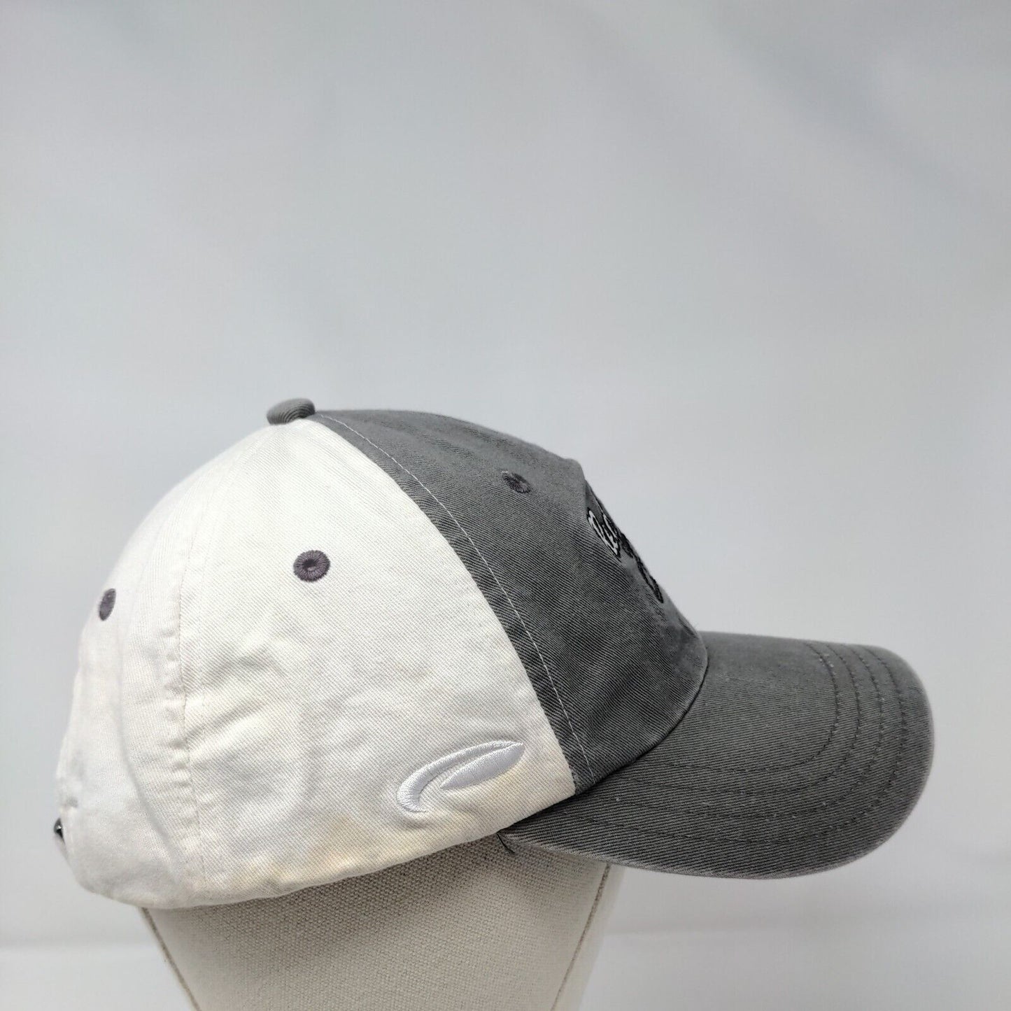 Red Rock Country Club Slideback Hat Gray OSFA Adjustable Embroidered Pukka