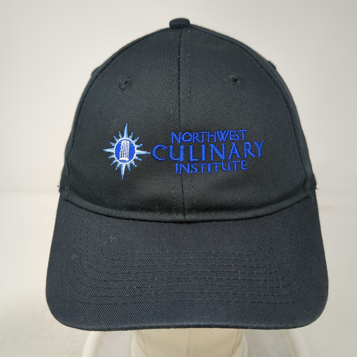 Port & Company Baseball Cap Black OS Northwest Culinary Institute Strapback Hat