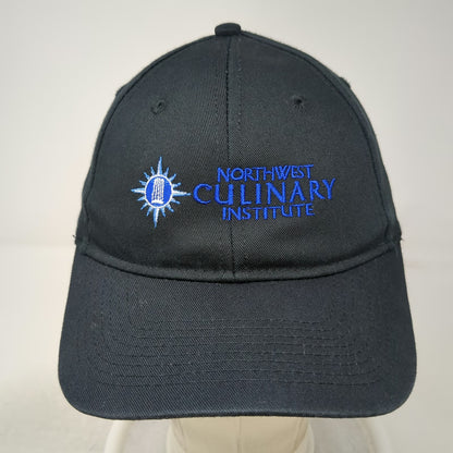 Port & Company Baseball Cap Black OS Northwest Culinary Institute Strapback Hat