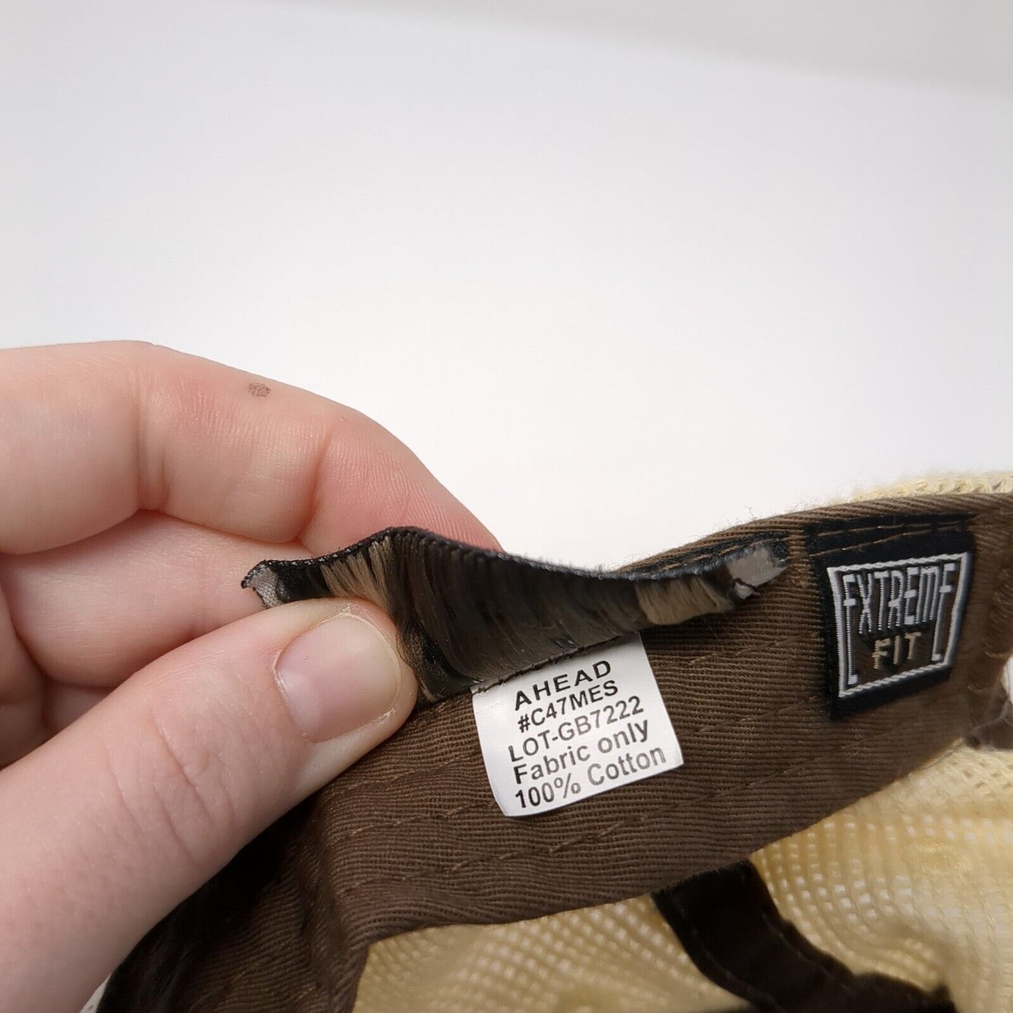 Morningside Strapback Trucker Hat Brown One Size Mesh Back Ahead Extreme