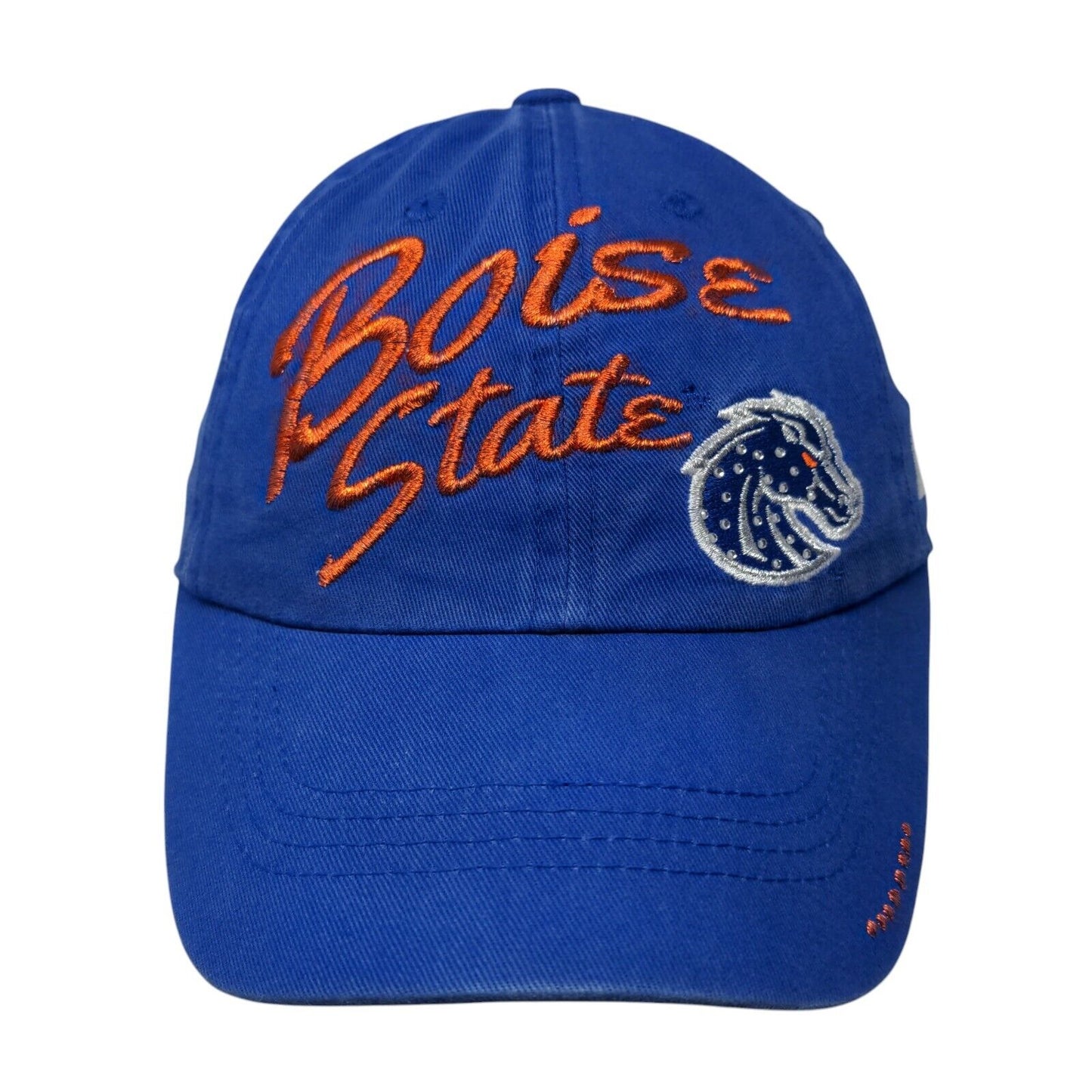 Boise State Broncos Slideback Hat Blue OSFA Rhinestone 6 Panel Russell NCAA