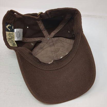 Dri Duck Idaho Baseball Cap Brown OS Cotton Deer Wildlife Graphic Slideback Hat