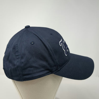 New York Yankees MLB Drew Pearson Baseball Cap Hat Blue OSFM Strapback NY Script