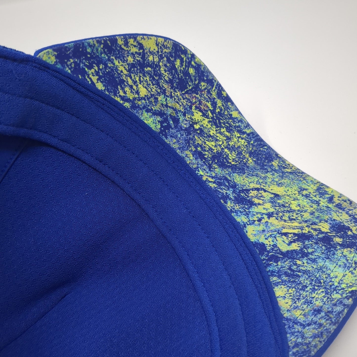 Lululemon Snapback Trucker Hat Blue Small Adjustable Breathable Mesh Back