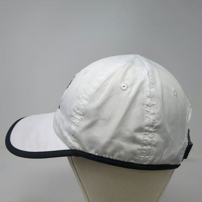 Greenlayer Major League Triathlon Hat White Baseball Cap OS Slideback Shield