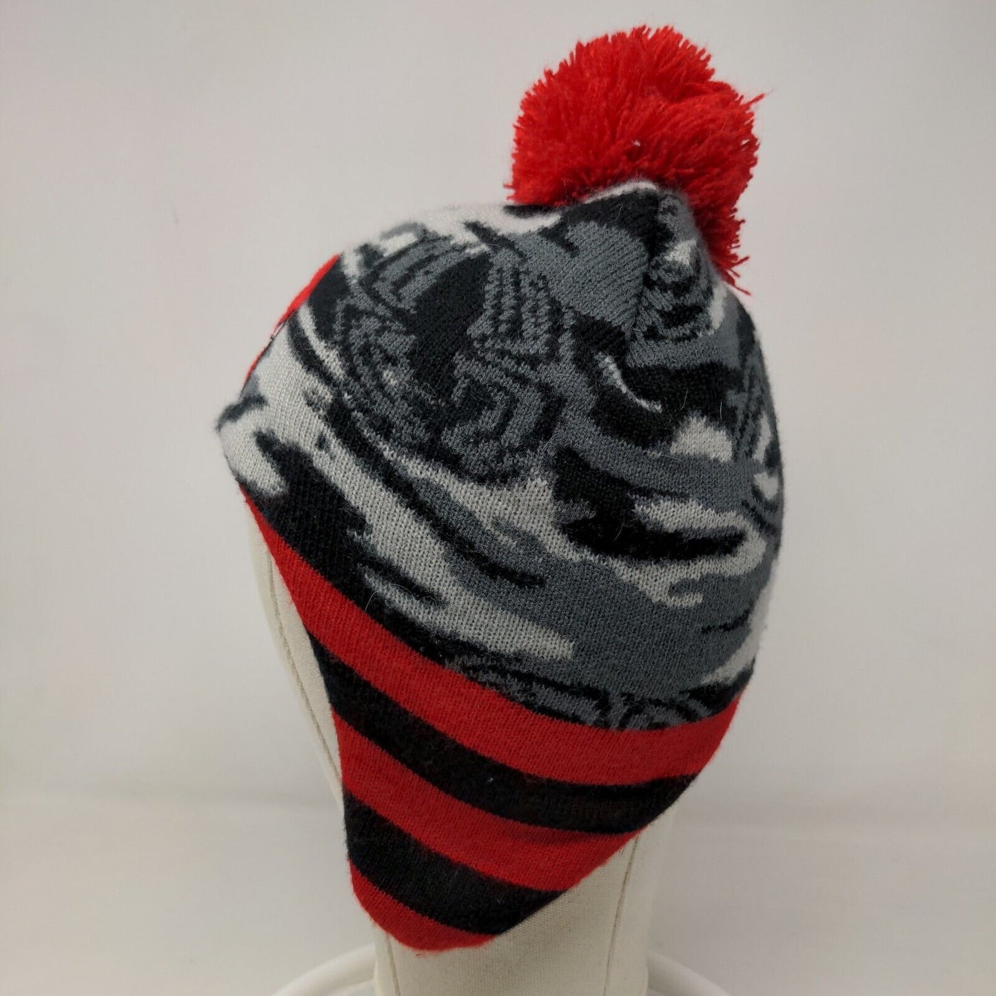 Marvel Spiderman Toddler Boys Knit Beanie Hat Embroidered Logo Multicolor