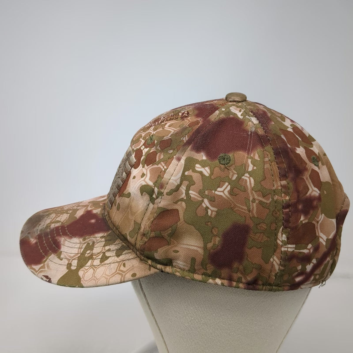 Kryptek Baseball Cap One Size Brown Green Beige Camo Spartan American Flag Hat