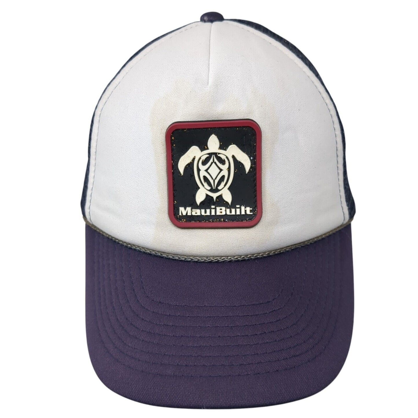 Maui Built Snapback Rope Trucker Hat Multi One Size Mesh Back Otto