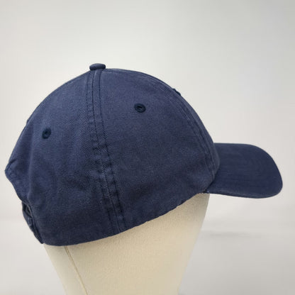 Vineyard Vines Baseball Cap Blue One Size Whale Logo Strapback Cotton Fabric Hat