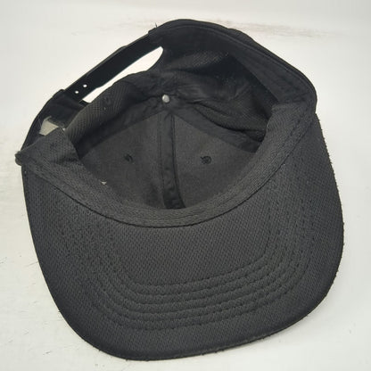 Taco Bell Snapback Black Hat One Size Embroidered Side Logo Performance Mesh