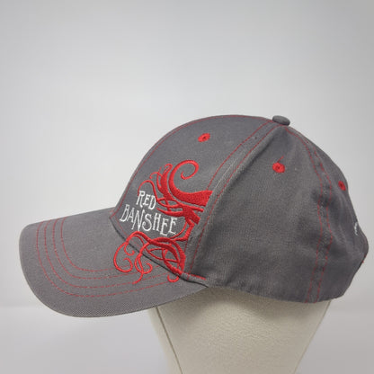 Red Banshee Strapback Hat Gray One Size The Fort Collins Brewery Outdoor