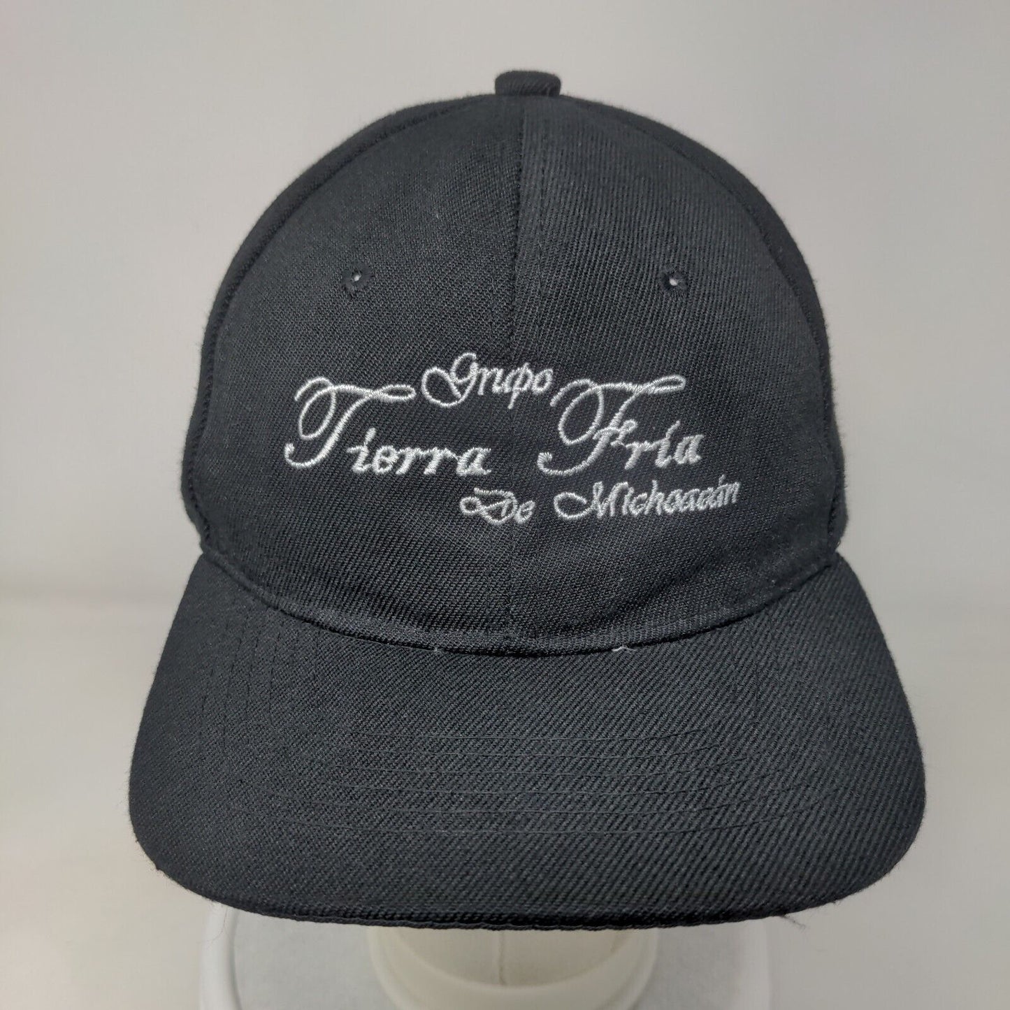 Grupo Tierra Fria De Michoacan Strapback Hat Black One Size Embroidered