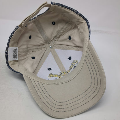 Blue Angels Virginia Beach Mesh Baseball Cap Beige One Size US Navy Military Hat
