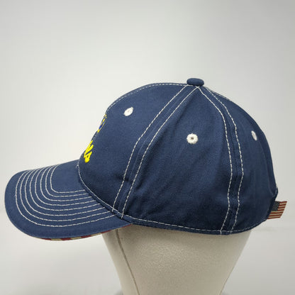 Outdoor Cap Blue One Size Baseball Cap C&K Metals Contrast Stitching USA Hat