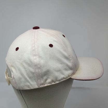 New Mexico St Aggies NCAA ML Authentic Headwear Cap Hat White Red One Size Strap