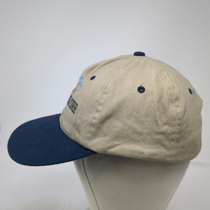 KC Caps HeadShot Baseball Cap Brown OSFM Furnace Creek Golf Course Slideback Hat