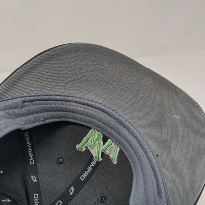 WV Fitted Hat Black S/M HC2 C-Fit Embroidered Vented Holes 6 Panel Champro