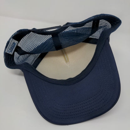 Kentucky Derby 2021 Orman Ranch Snapback Trucker Hat Blue OSFA Mesh Back Rope