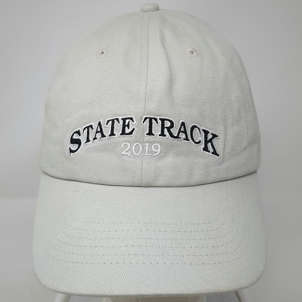 Fahrenheit Headwear Baseball Cap Gray One Size State Track 2019 IHSAA Meet Hat