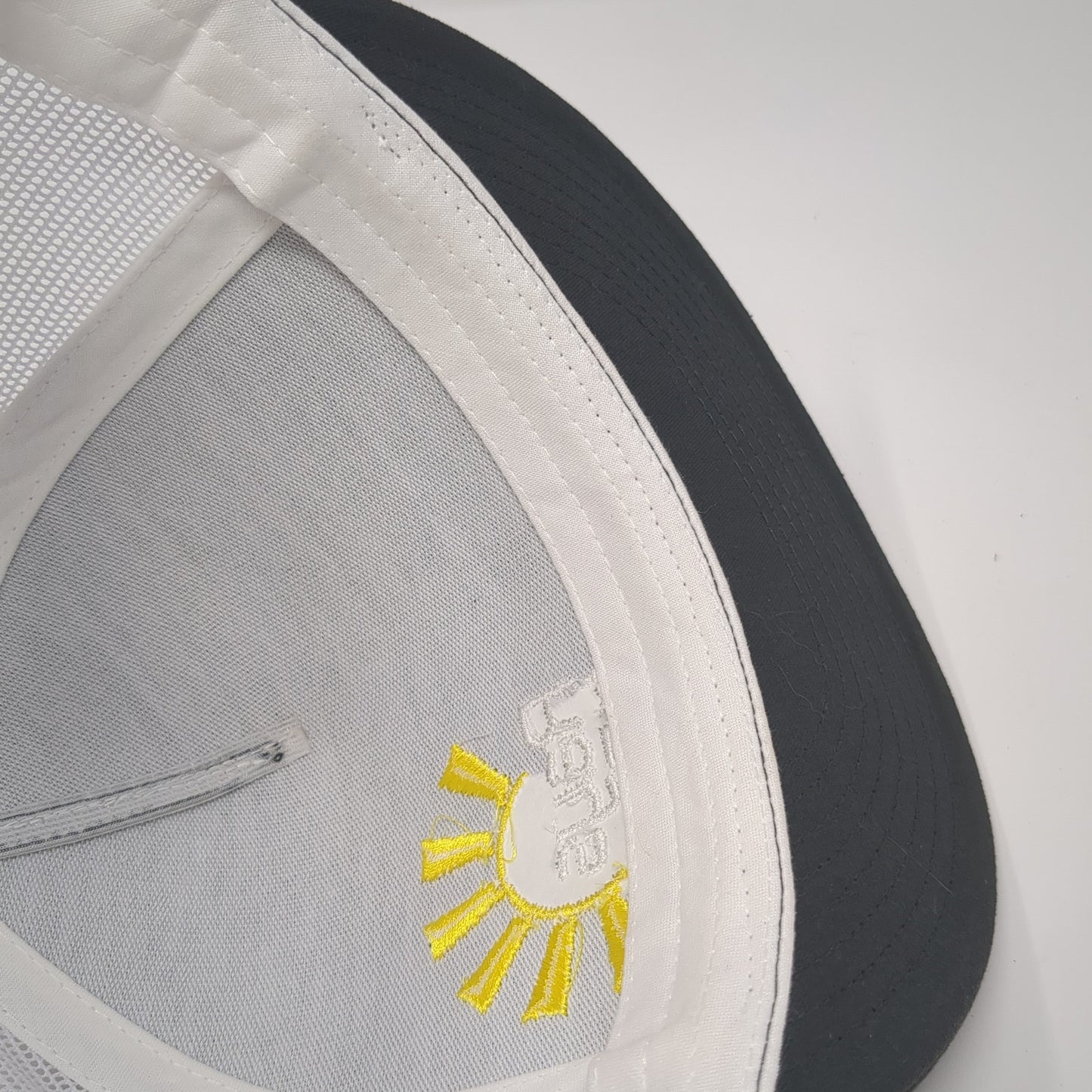 Rays For Rare Trucker Hat Gray One Size Adjustable Embroidered Mesh Back Yupoong