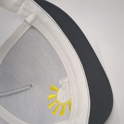 Rays For Rare Trucker Hat Gray One Size Adjustable Embroidered Mesh Back Yupoong