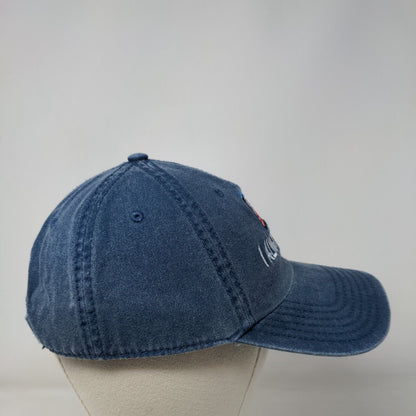 I Always Stand Strapback Hat Blue OSFM Embroidered American Flag Otto