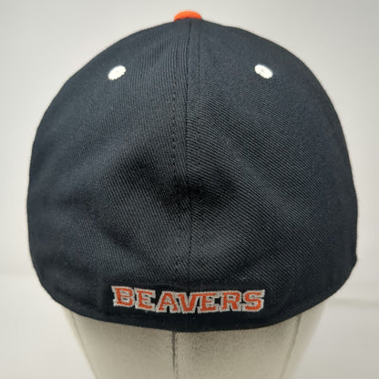 Oregon State Beavers NCAA Nike Cap Black 7 1/8 Dri-Fit Flat Brim Embroidered Hat