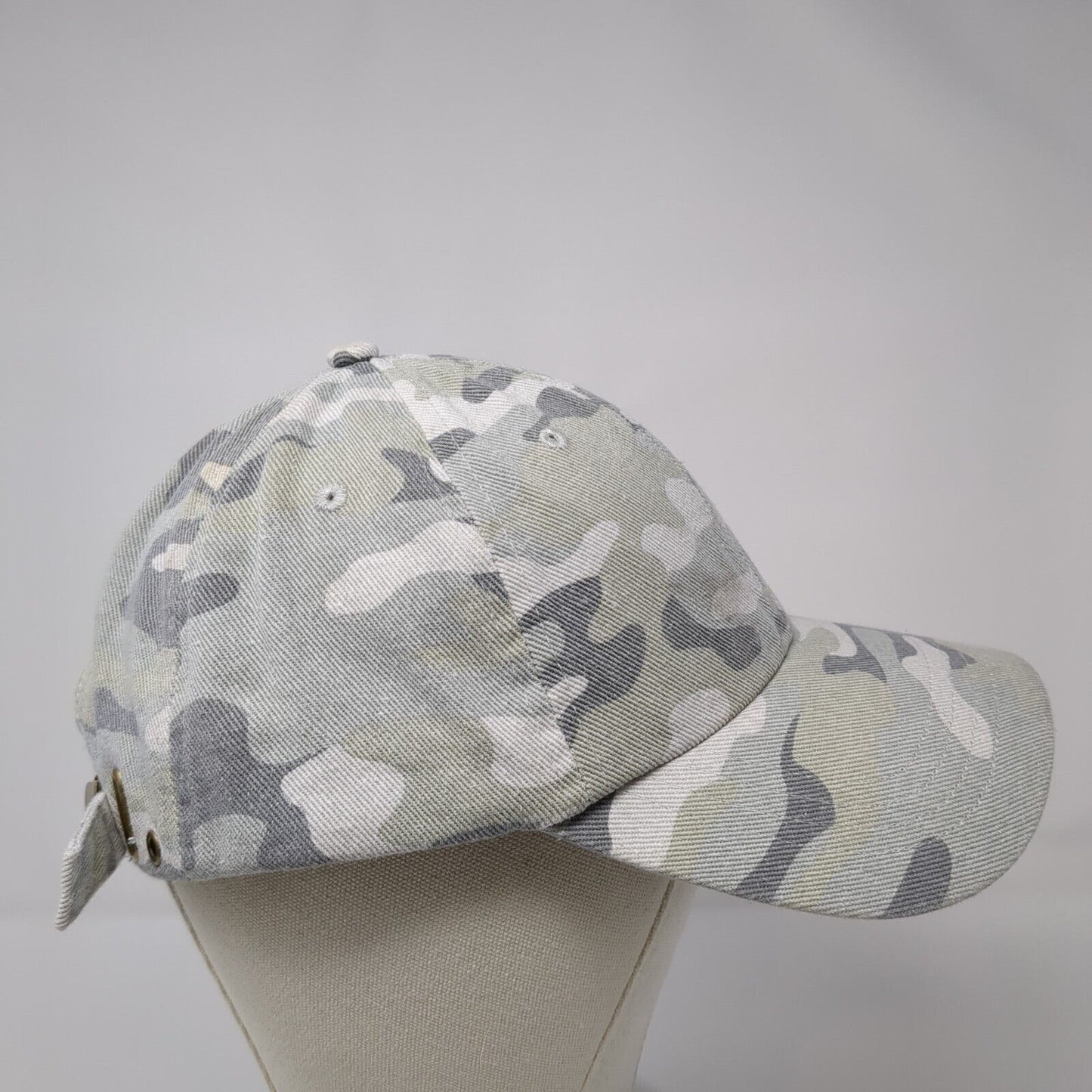 Rubi Slideback Hat Camouflage OSFA Adjustable 6 Panel Vent Holes Outdoor