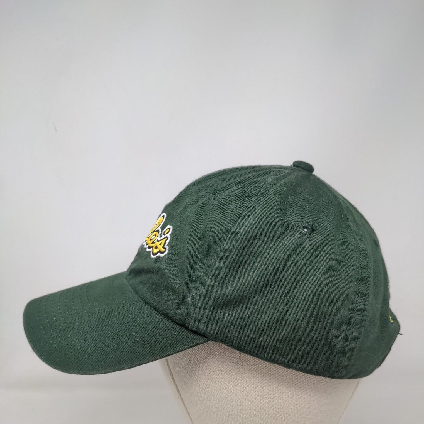 Cabela's Worlds Foremost Outfitters Slideback Hat Green OSFA Adjustable 6 Panel