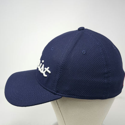 Titleist Baseball Cap Blue XL Ryder Cup 2016 New Era Fitted Stretch Golf Hat