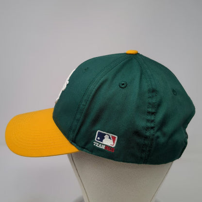 Outdoor Cap Baseball Cap Green Yellow One Size Oakland Athletics MLB Logo Hat