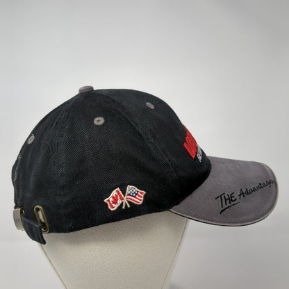 Lock + Load Retaining Walls Slideback Hat Black One Size The Advantage