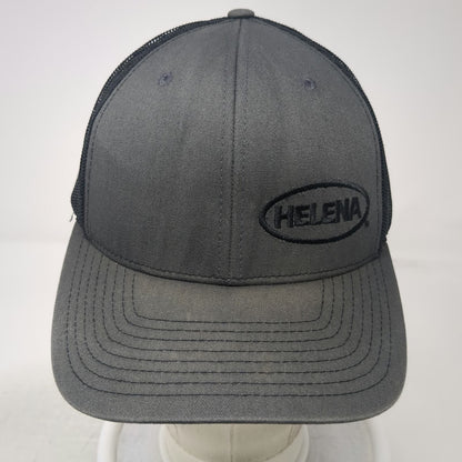 Richardson Trucker Hat Gray One Size Helena IDD Agriculture Mesh Back Snapback