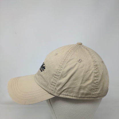 Seminole Lake Country Club Strapback Hat Tan Classic Cut Embroidered