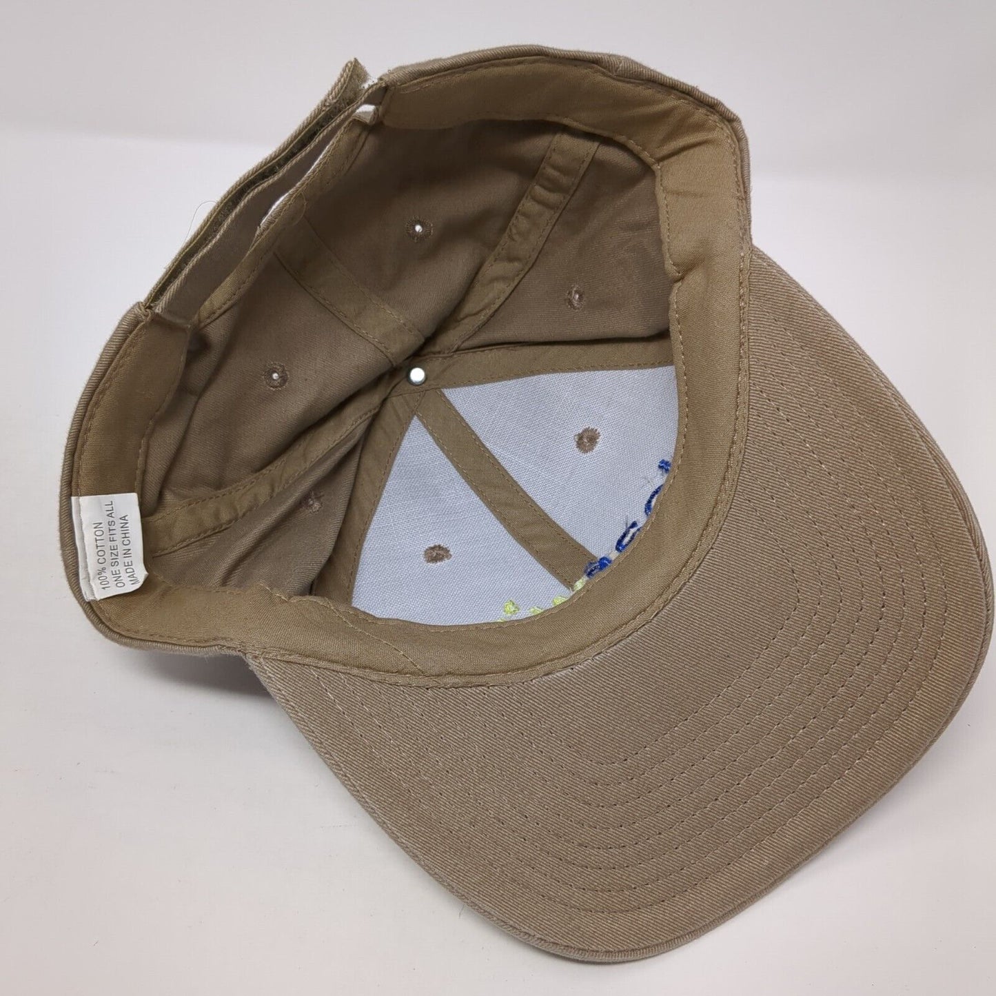 Clearwire Wireless Broadband Strapback Hat Brown One Size Adjustable