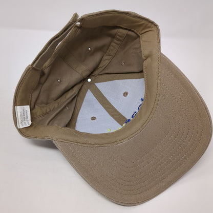 Clearwire Wireless Broadband Strapback Hat Brown One Size Adjustable