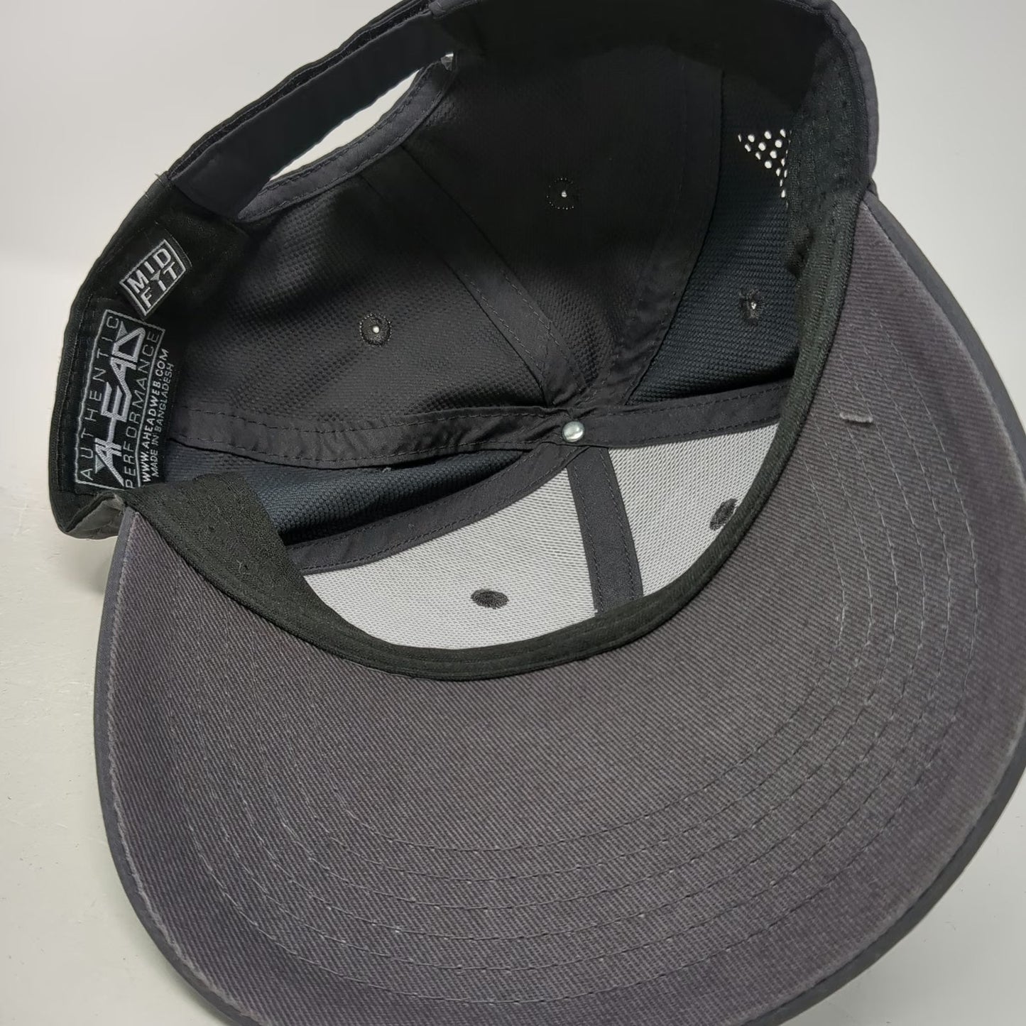 Ahead Baseball Cap Gray One Size 2017 Senior Open Salem Country Club Witch Hat