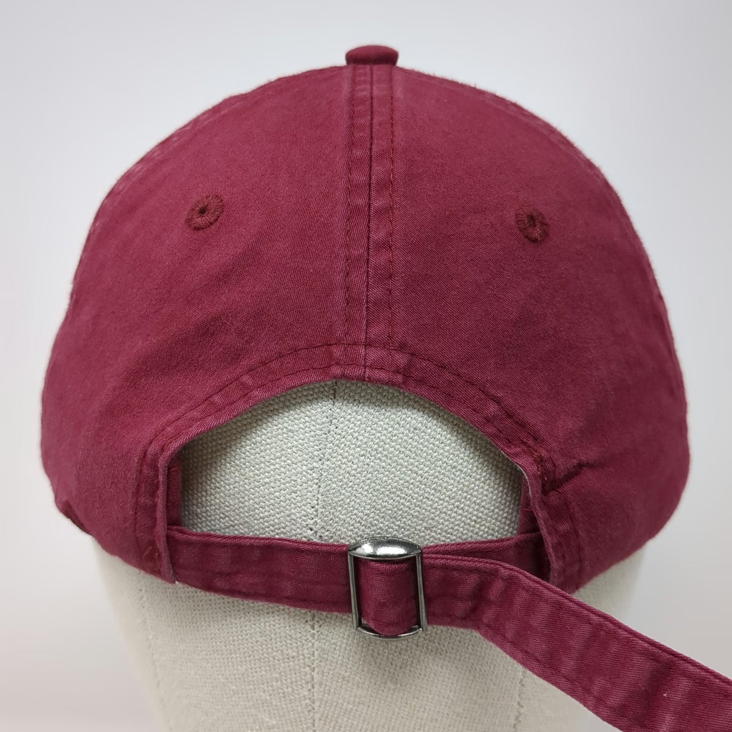 Pacific Headwear Baseball Cap Red OSFM Fairleigh Dickinson Knights Mascot Hat
