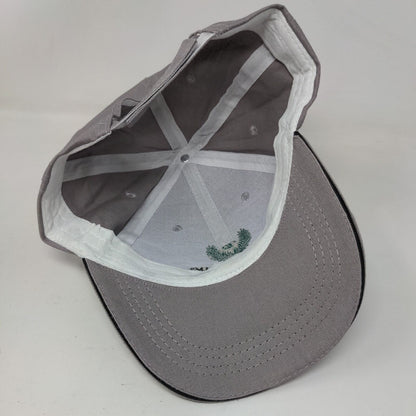Plantation Palms Golf Club Strapback Hat Gray One Size Embroidered