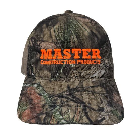 Master Construction Products Snapback Mesh Back Trucker Hat Camo One Size