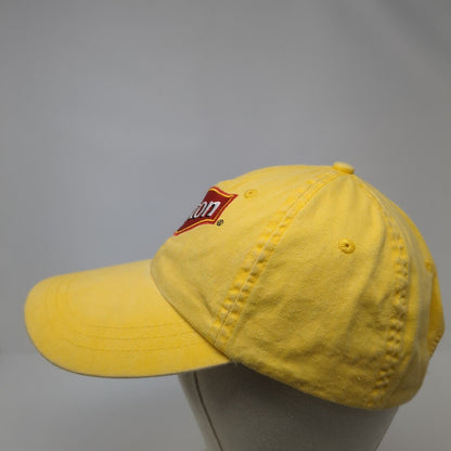Lipton Slideback Hat Yellow One Size Adjustable Embroidered Toppers