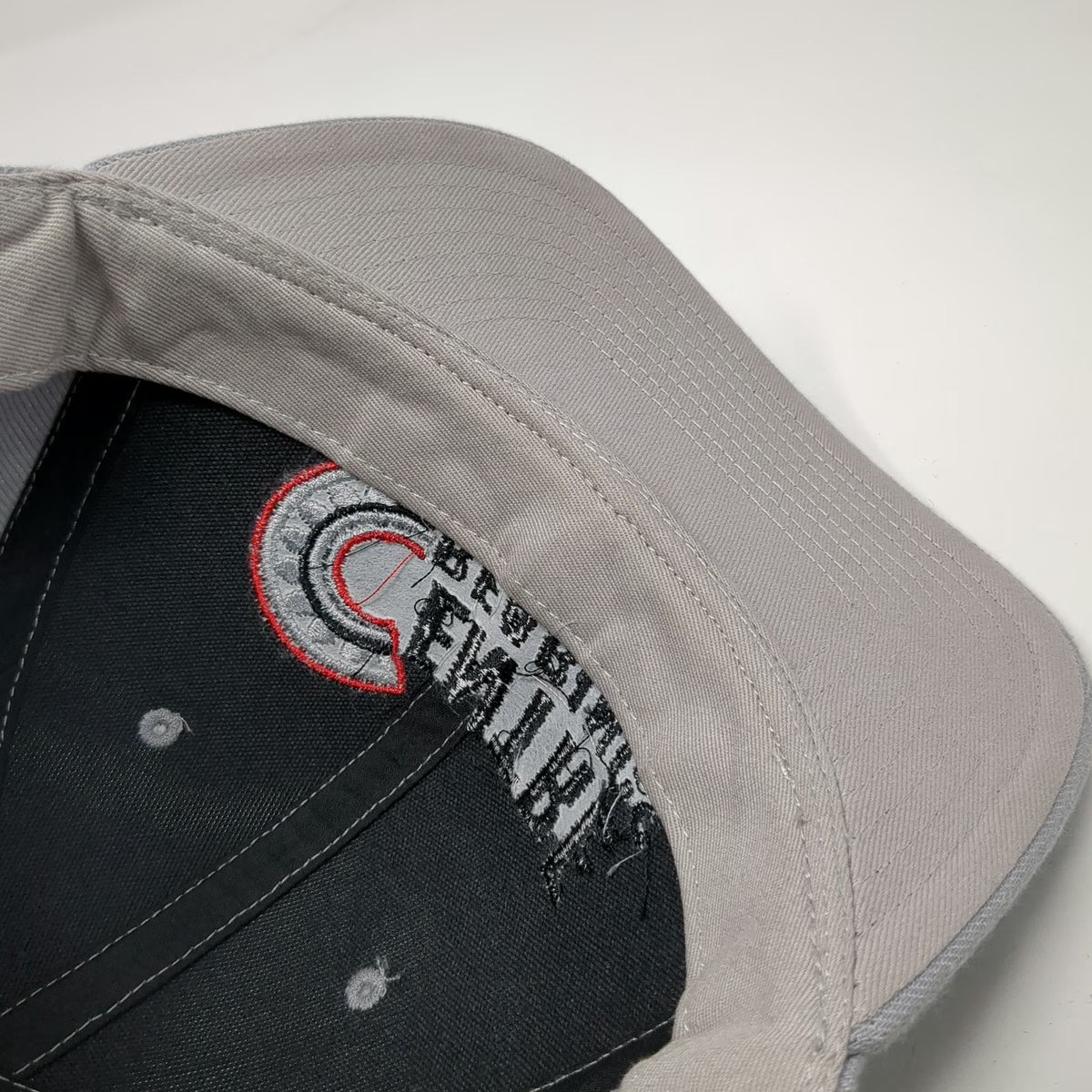 Richardson Baseball Cap Gray L Centre Bearings Philipsburg PA Strapback Hat