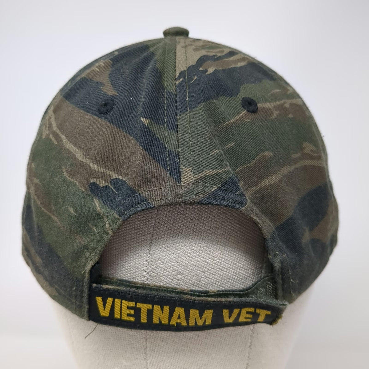 Rothco Vietnam Veteran Baseball Cap Green One Size Tigerstripe Camo Pins Hat