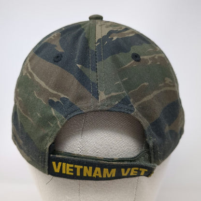 Rothco Vietnam Veteran Baseball Cap Green One Size Tigerstripe Camo Pins Hat
