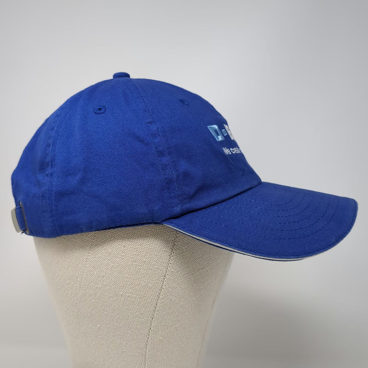 K-Products Baseball Cap Blue One Size BASF We Create Chemistry Slideback Hat
