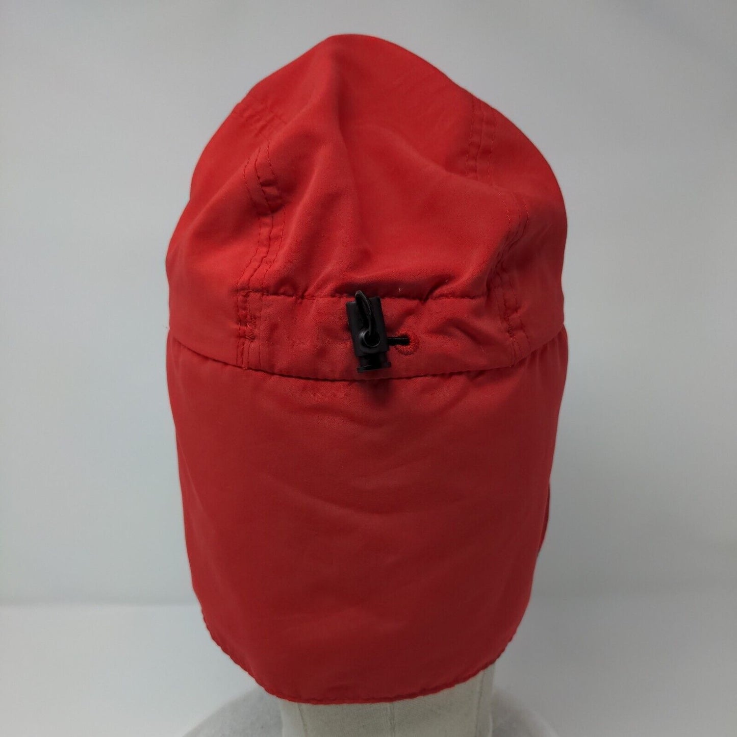 Sun-Skinz UV Protection Kids Trapper Hat Red 1-6 Years Embroidered Ear Flaps